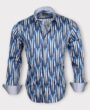 Blaue Streifen Eleganz