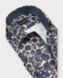 Herrenhemd mit Blaues Aquarell Punkte Muster