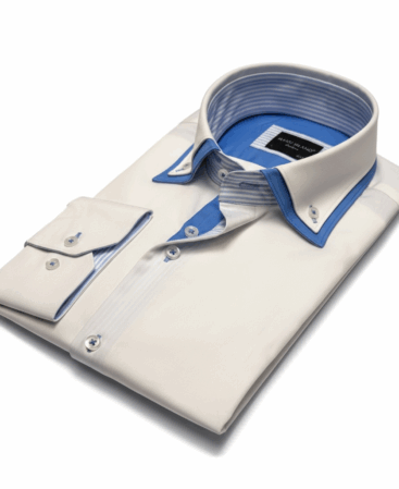 Exklusive Designer Hemd Weiß