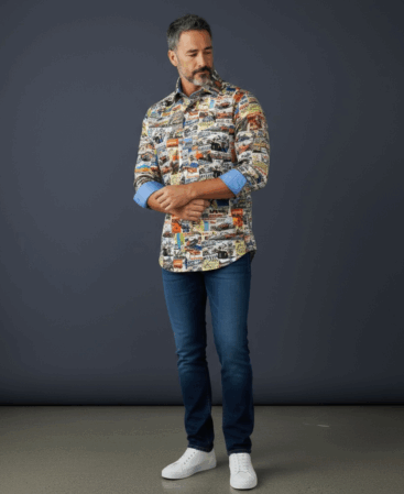 Exklusives Designer Hemd Monaco