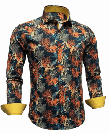 Exklusives Designer Hemd Corallo Marino