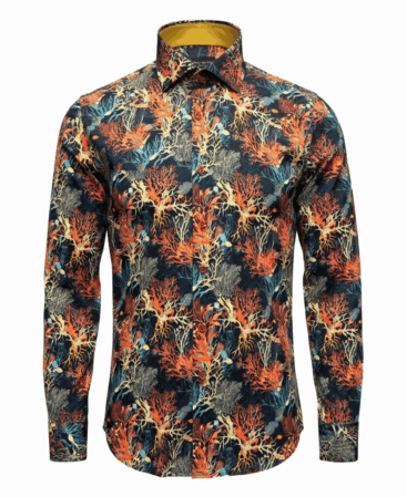 Exklusives Designer Hemd Corallo Marino