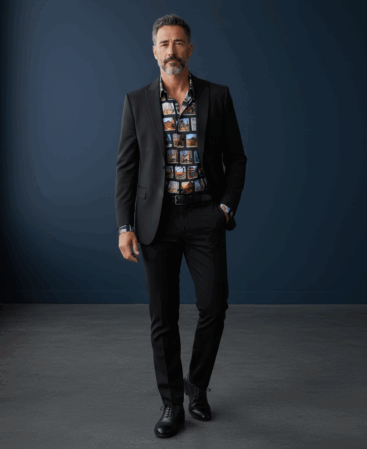 Exklusives Designer Hemd Global Vision