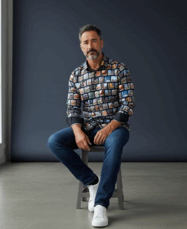 Exklusives Designer Hemd Global Vision