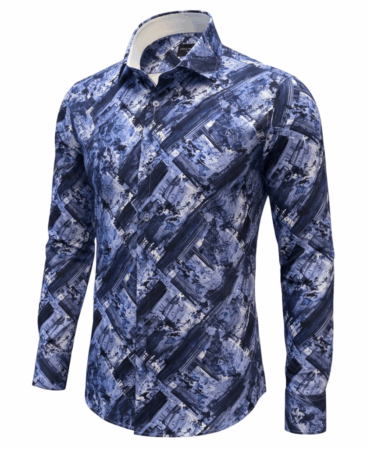 Exklusives Designer Hemd Ocean Brush