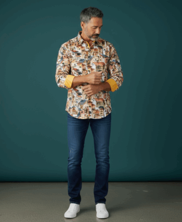 Exklusives Designer Hemd Venezia Vista