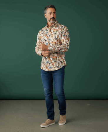 Exklusives Designer Hemd Venezia Vista