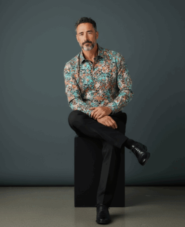 Exklusives Designer Hemd Aqua Selvaggio