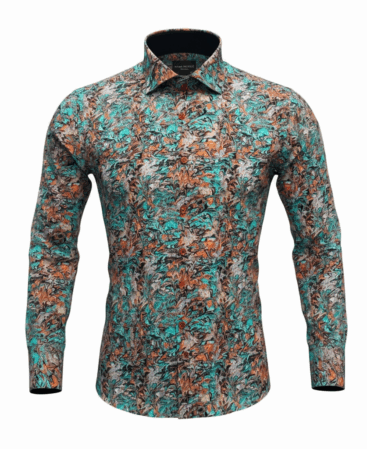 Exklusives Designer Hemd Aqua Selvaggio