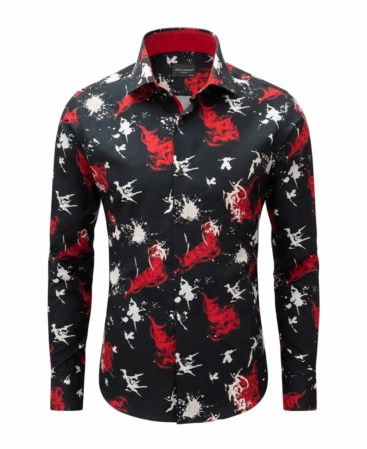 Exklusives Designer Hemd Fiamma Nera