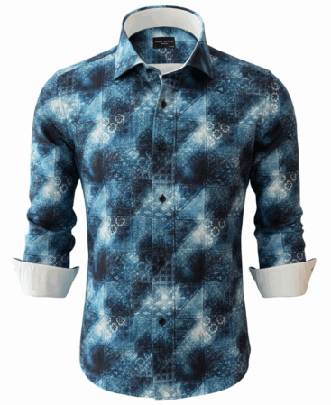 Exklusives Designer Hemd Azure Vento