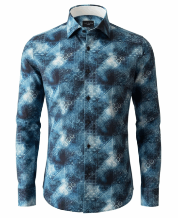 Exklusives Designer Hemd Azure Vento