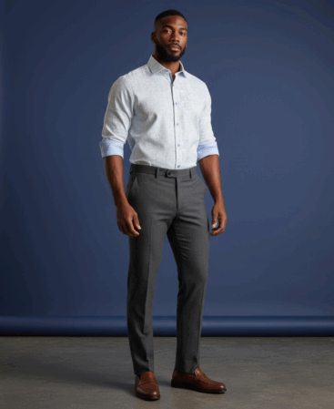 Exklusives Designer Hemd Celeste Nero