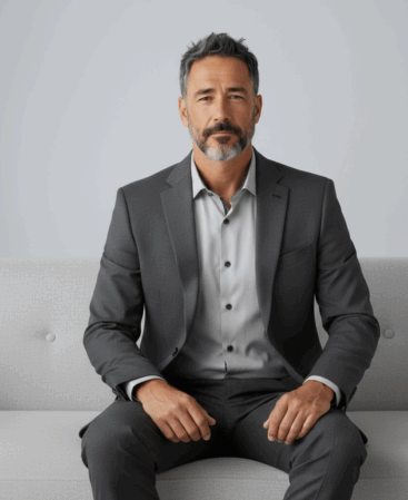 Exklusives Designer Hemd Shadow Elegance