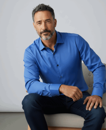 Exklusives Designer Hemd Royal Midnight