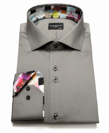 Exklusives Designer Hemd Grey Spectrum