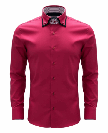 Exklusives Designer Hemd Dual Rosso Elite