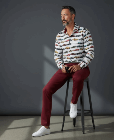 Exklusives Designer Hemd Motori Classici