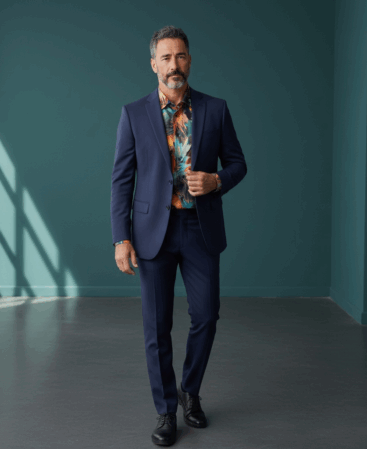 Exklusives Designer Hemd Wild Fire Edition