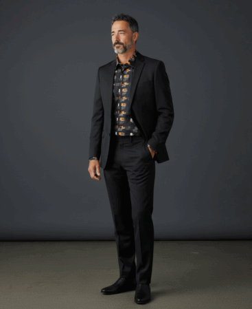 Exklusives Designer Hemd Milano Grafico