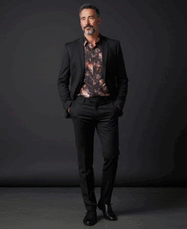 Exklusives Designer Hemd Autunno di Milano