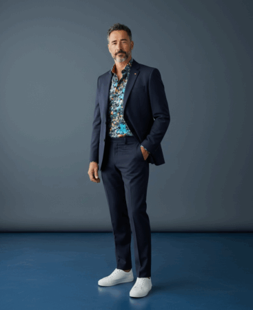 Exklusives Designer Hemd Colori Vibranti