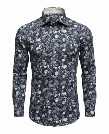 Exklusives Designer Hemd Fiori Notturni