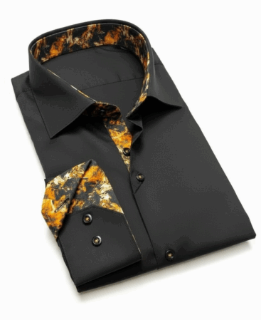 Exklusives Designer Hemd Oro Nero