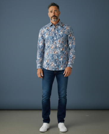 Exklusives Designer Hemd Milano Stone