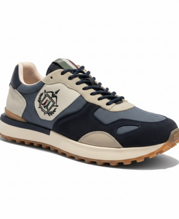 Aeronautica Sneaker Navy-Beige