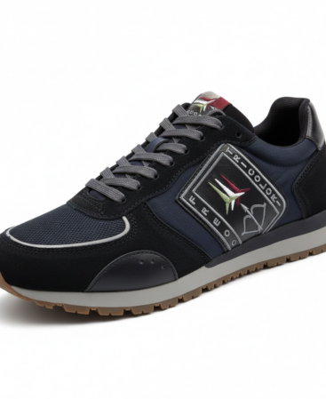 Aeronautica Tricolori Sneaker Navy Leather