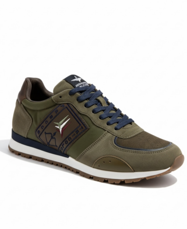 Aeronautica Sneaker Frecce Tricolori olivbraun