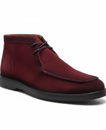 Massi Milano Chukka Boot Bordeaux aus Rauleder